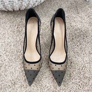 DIOR heels // Christian Dior Mesh Pump Heels